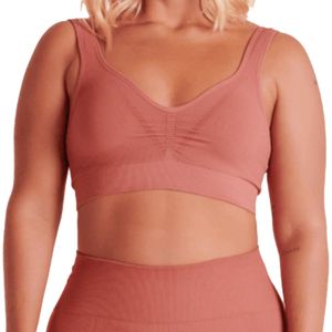 Top Esportivo Lupo Basic Canelado Laranja