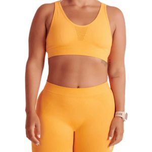 Top Esportivo Lupo Attack 2 Sem Bojo Feminino Amarelo