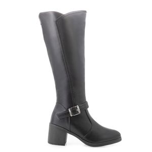 Bota Cano Alto Pink Moon Feminino Preto