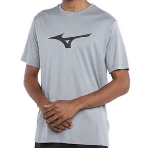 Camiseta Mizuno Run Spark Masculina Cinza