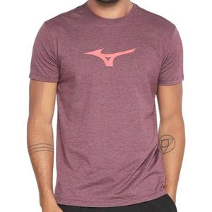 Camiseta Mizuno Run Spark Masculina Vinho