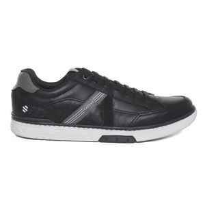 Tênis Cazzac Couro Masculino Preto