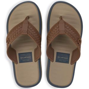 Chinelo Infantil Cartago Coimbra Menino Marrom