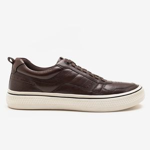 Tênis Casual Denim Fender Democrata Masculino  Marrom