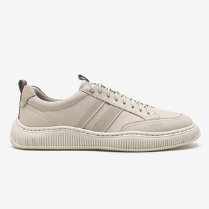 Tênis Casual Denim Vibe Democrata Masculino Bege