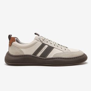 Tênis Casual Denim Vibe Democrata Masculino Off White