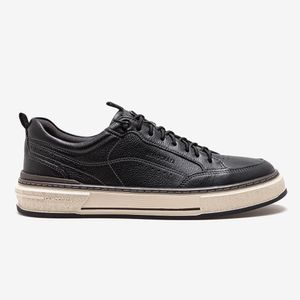 Tênis Casual Denim Foster Democrata Masculino Preto