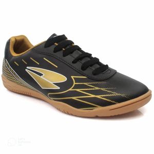 Chuteira Infantil Futsal Dray Layt Masculina Preta