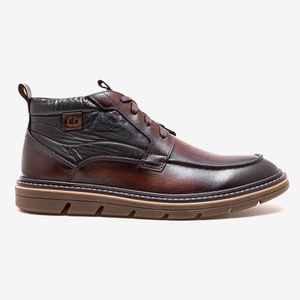 Bota Casual Jeff Democrata Masculina Marrom