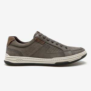Tênis Casual Denim Jay Democrata Masculino Cinza
