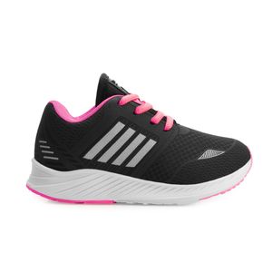 Tênis Casual King Kids Infantil Menina Preto