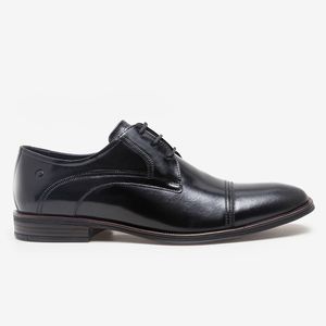Sapato Social Metropolitan Clooney Democrata Masculino Preto