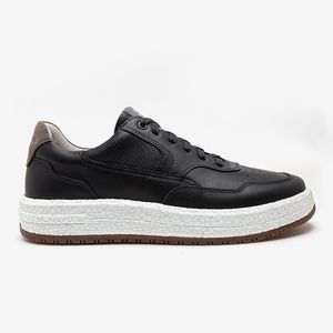 Tênis Casual Denim Drake Pulse Democrata Masculino Preto