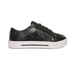 Tênis Casual Molekinha Brilho Infantil Preto