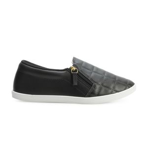 Tênis Slip On Beira Rio Feminino Preto