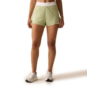 Shorts Fila Verde Claro Double Basic Train II Feminino