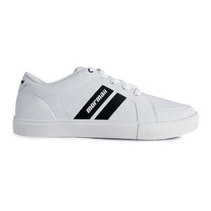 Tênis Casual Urban Stripe Masculino Mormaii Branco e Preto