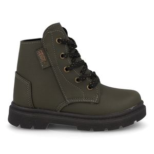 Bota Coturno Klin Menino Verde Militar