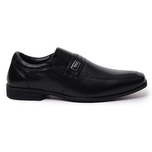 Sapato Social Fivela Ferracini Elegance Preto Masculino