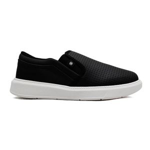 Tênis Casual Slip On Molekinho Menino Preto