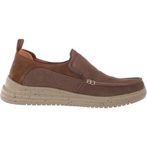 Tênis Masculino Slip On Skechers Marrom