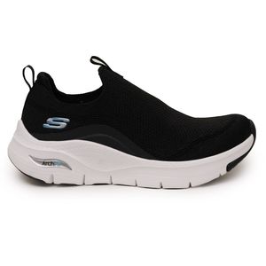 Tênis Preto Skechers ArchFit Feminino Preto