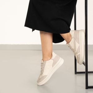 Tênis Moleca Casual Feminino Cinza