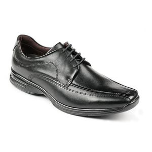 Sapato Social Democrata Air Spot Masculino Preto