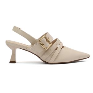 Sapato Chanel Bebecê  Feminino Bege