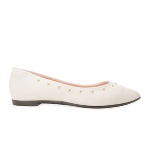 Sapatilha Feminina Moleca Off White