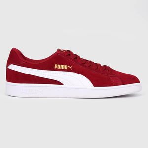 Tênis Casual Puma Smash V2 Masculino Vermelho