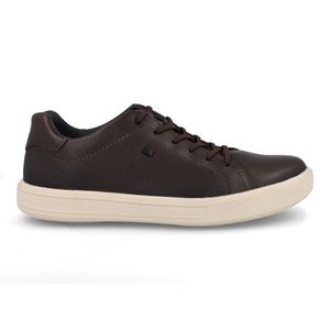 Sapatênis Pegada Casual Masculino Marrom