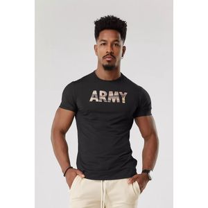 Camiseta Dry Fit Army Crosshopp Masculina Preta
