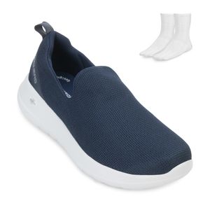 Tênis Skechers Go Walk Max e Meia Masculino Marinho