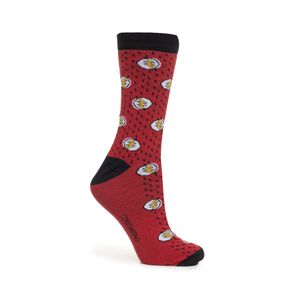 Meia Constantino Warner Flash Masculina Vermelha
