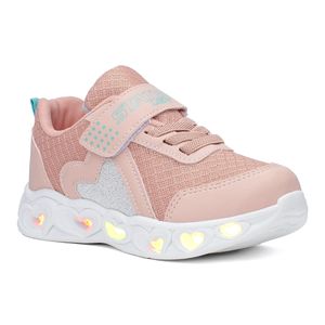 Tênis Infantil Feminino com LED States Light ST504 Rosa
