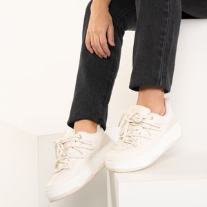 Tênis Via Marte Chunky Sneaker Feminino Off White