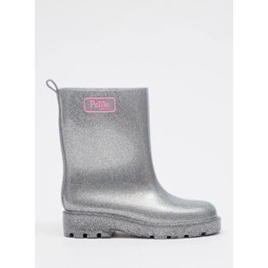 Bota Petite Jolie Jump In Glitter Infantil Prata