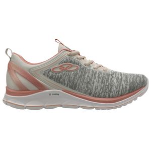 Tênis Olympikus Day Caminhada Cinza e Rosa Feminino