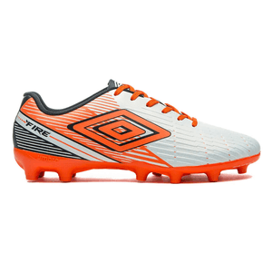 Chuteira Umbro Campo Fire Branca Masculina