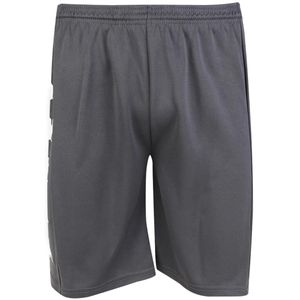 Calção de Futebol Kappa Long Masculino - Chumbo