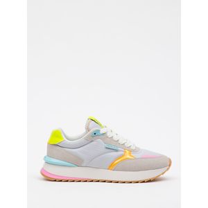 Tênis Running Petite Jolie Retro Feminino Cinza