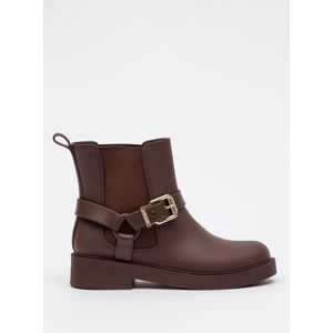 Bota Chelsea Petite Jolie Boston Feminina Marrom
