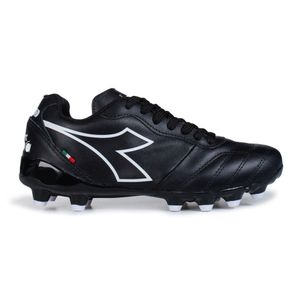 Chuteira Unissex Diadora Calcio Campo Preto e Branco