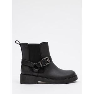 Bota Casual Petite Jolie Boston Feminina Preta