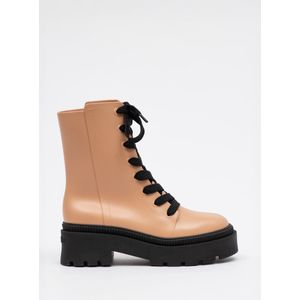 Bota Cano Médio Petite Jolie Dallas Feminina Bege