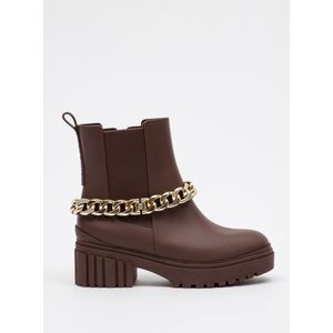 Bota Chelsea  Petite Jolie Feminina Marrom