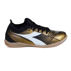 Chuteira Infantil Diadora Saquadra II X Futsal Preto