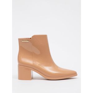 Bota Cano Curto Petite Jolie Detroit Feminina Bege