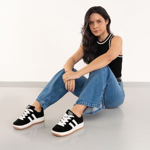 Tênis Quiz Casual Feminino Preto